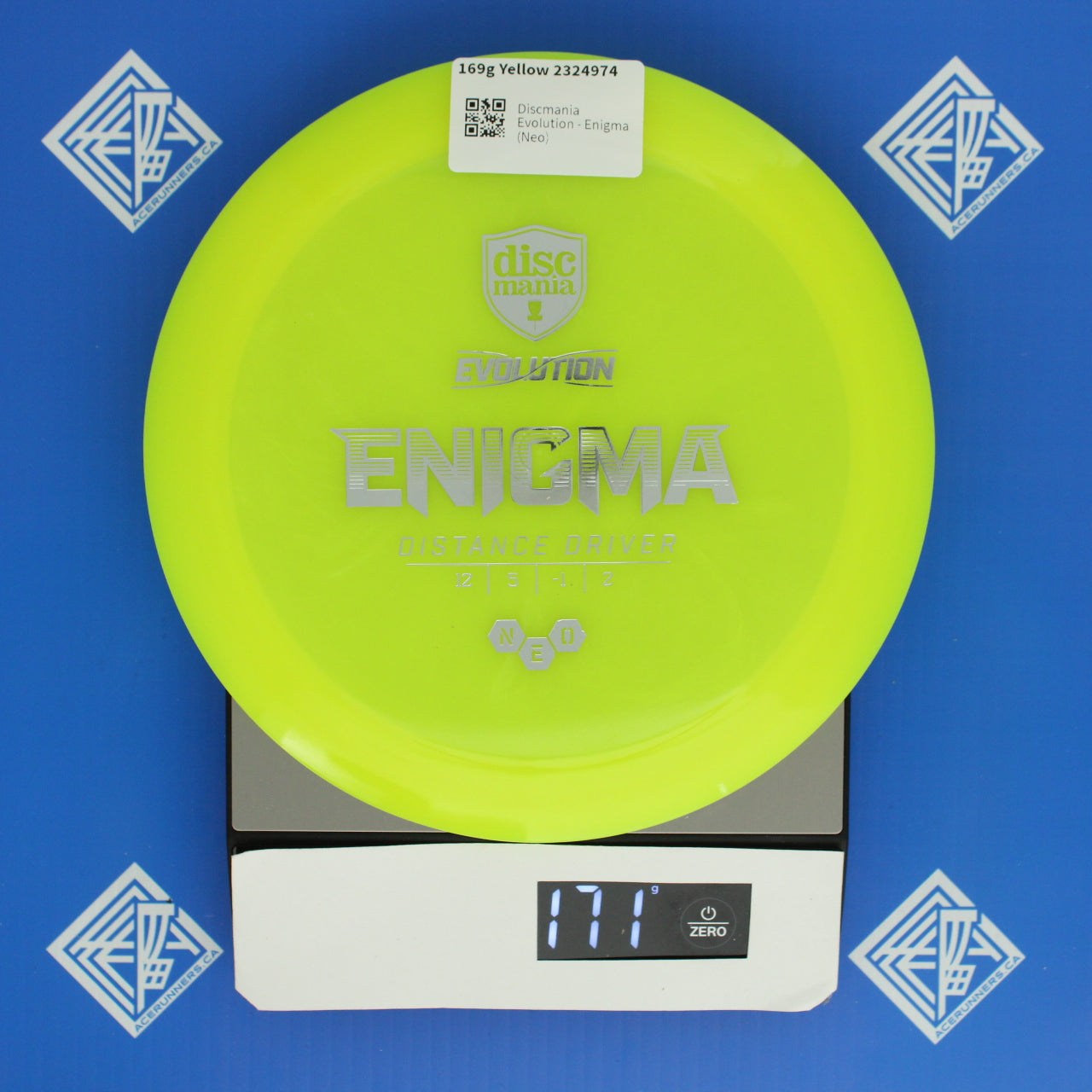 Discmania Neo Enigma disc offers golf